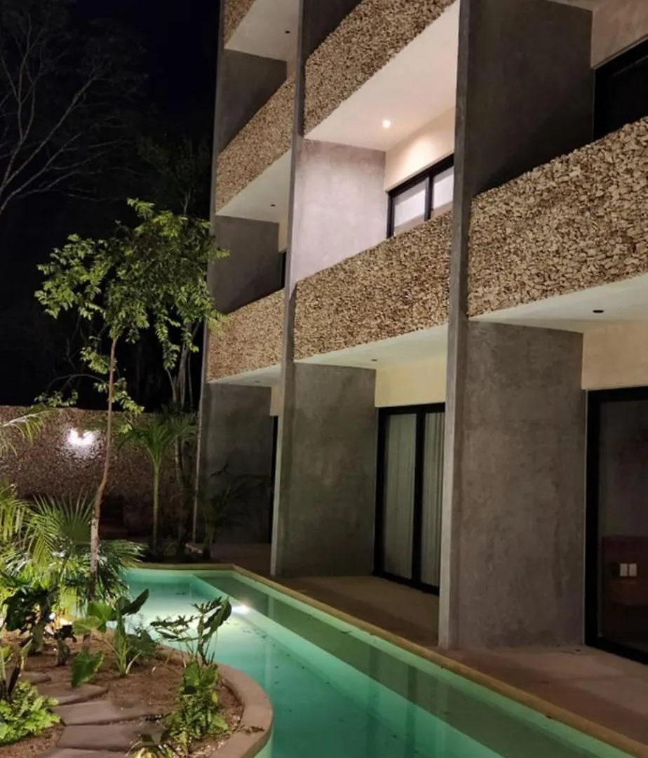 טולום Studio Con Terraza, Pileta Y Bano Completo