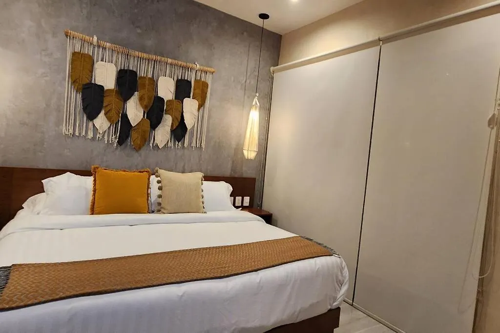 דירה טולום Studio Con Terraza, Pileta Y Bano Completo מקסיקו