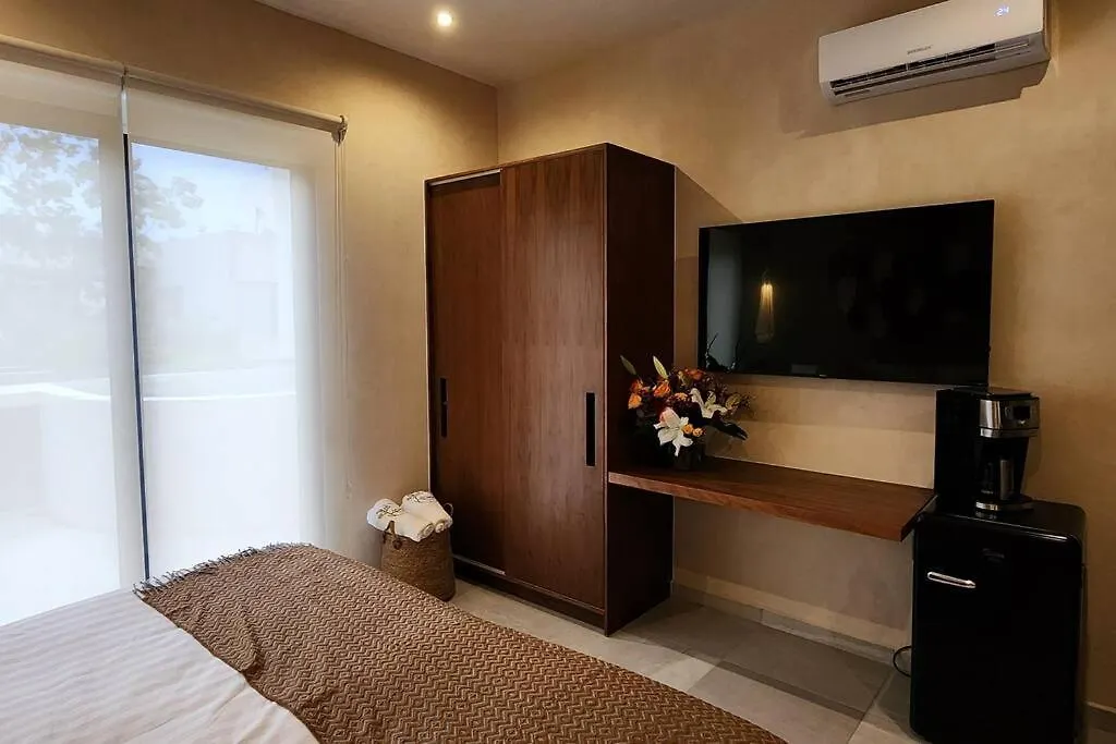 דירה טולום Studio Con Terraza, Pileta Y Bano Completo